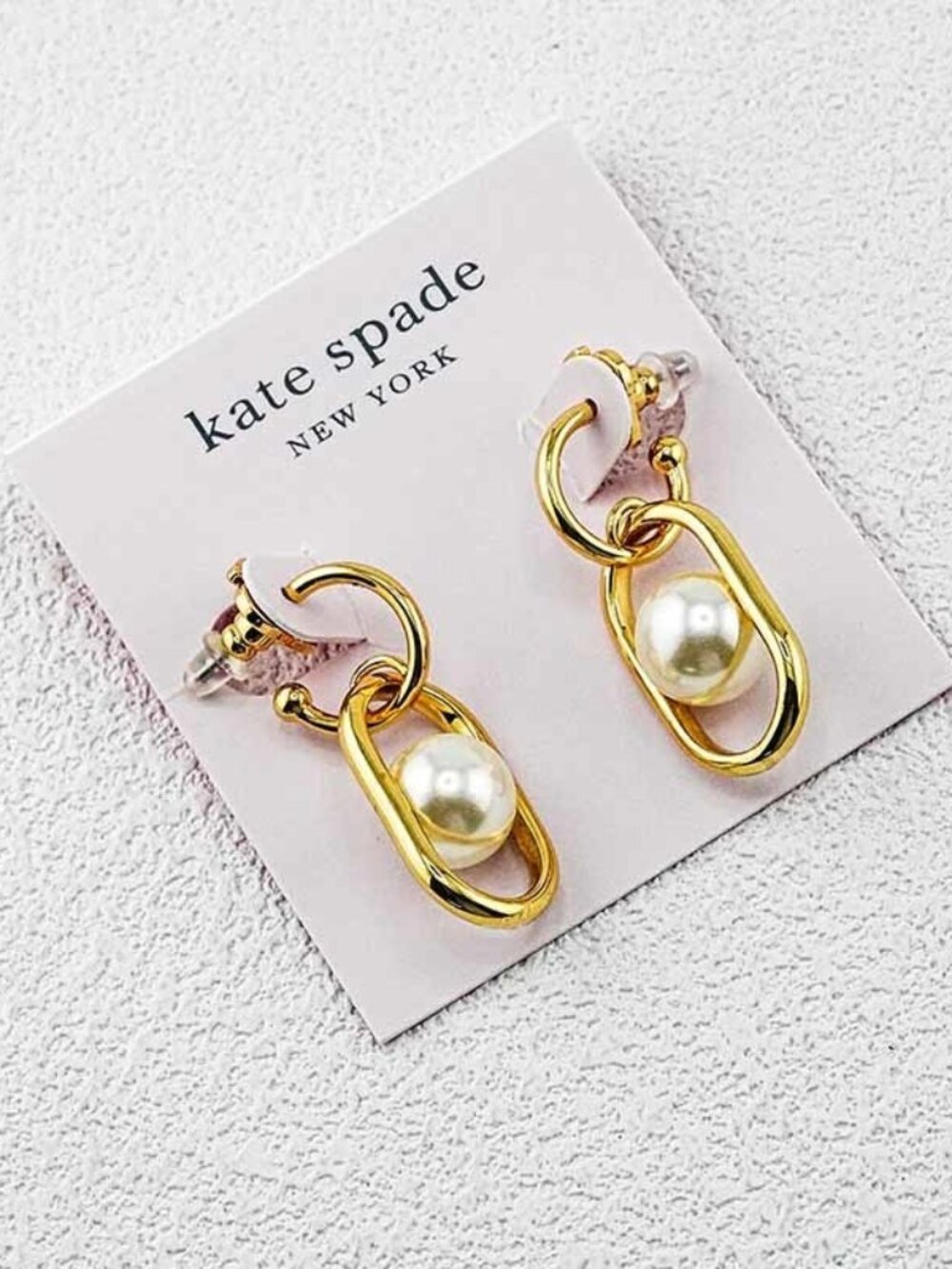 Kate Spade Pearl Earring and Necklace Set